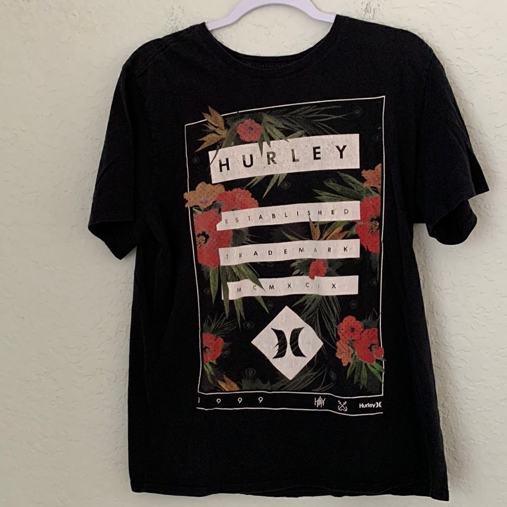 Hurley T- Shirt Women’s Size L